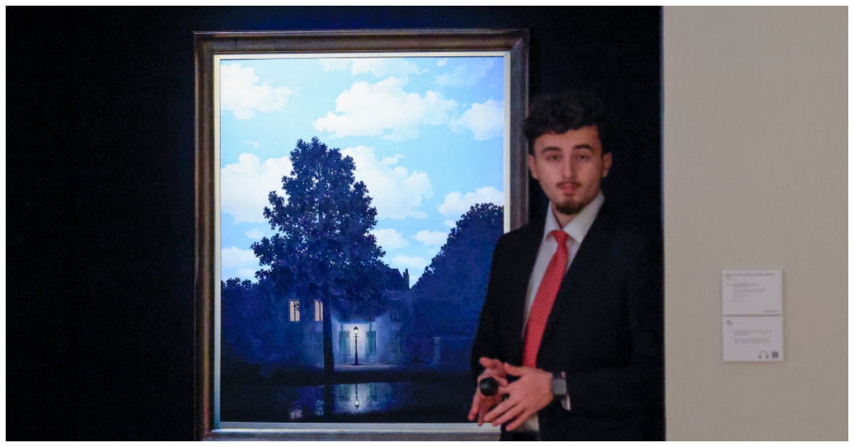 How Rene Magritte’s 1954 Masterpiece ‘L’empire des Lumières’ Sold for $121.1 Million as 2024’s Most Expensive Artwork